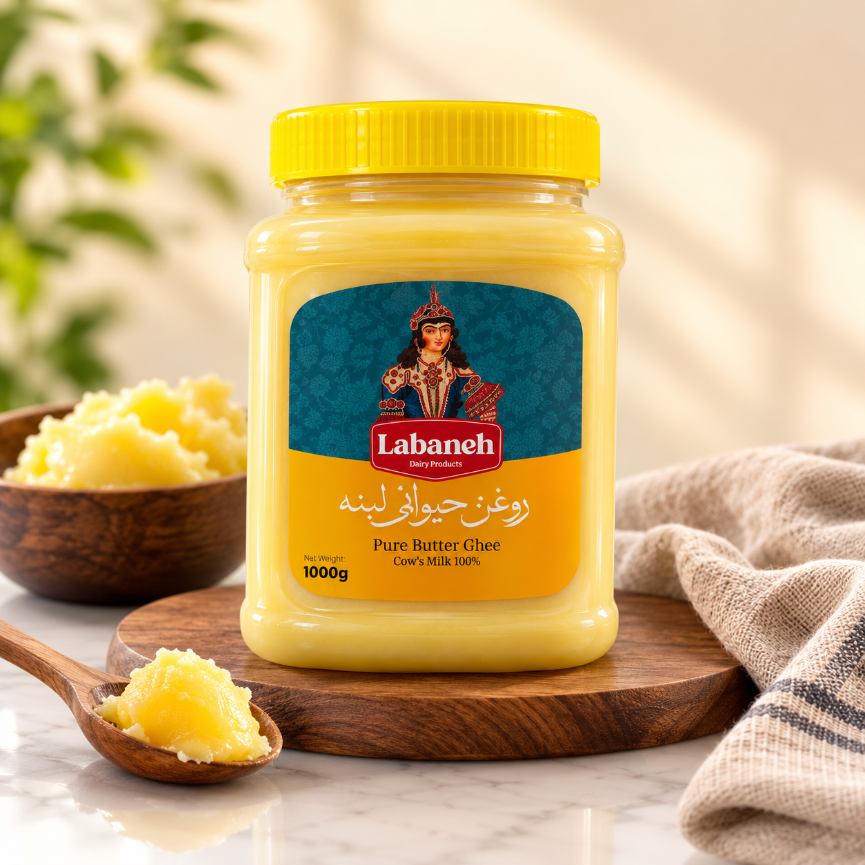 روغن زرد حیوانی ۱۰۰۰گرمی